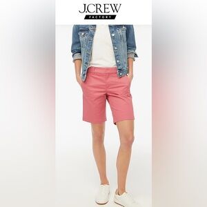 J. Crew Factory Women's salmon colored  Shorts size 14 NWT